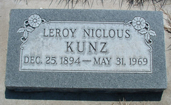 Leroy Niclous Kunz 