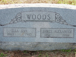Ella Ann <I>Hornsby</I> Woods 