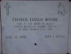 Charlie Edison Boone 
