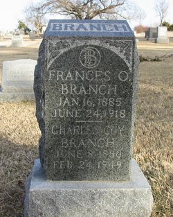 Frances Olive <I>Holliday</I> Branch 
