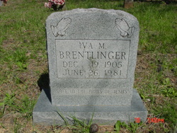 Iva M. <I>Kaler</I> Brentlinger 