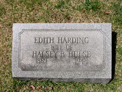 Edith D. <I>Harding</I> Hulse 