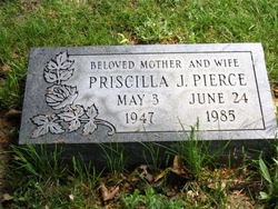 Priscilla Jane <I>Smith</I> Pierce 