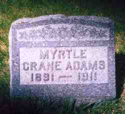 Myrtle <I>Crane</I> Adams 