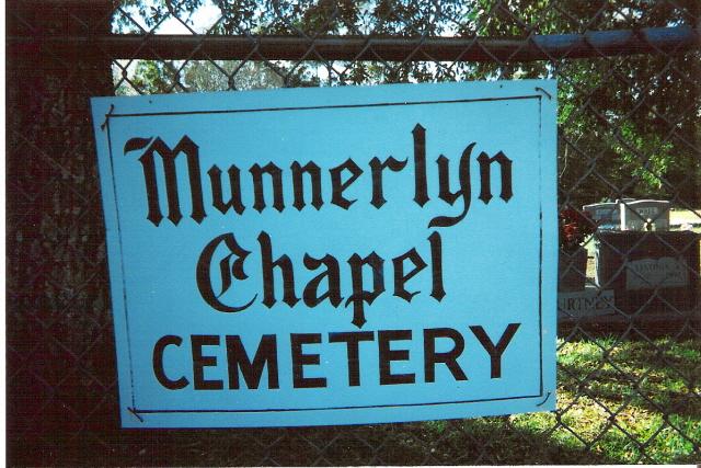 Munnerlyn Chapel Cemetery