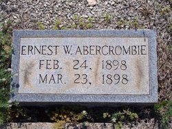 Ernest W Abercrombie 