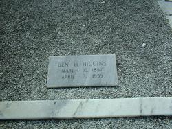 Benjamin Hill Higgins 
