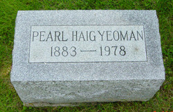 Elma Pearl <I>McGee</I> Haig-Yeoman 