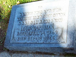 Abraham Louis “Louis” Nachman 