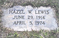 Hazel Wilson Lewis 