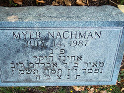 Myer Nachman 