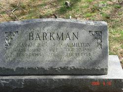 A. Milton Barkman 