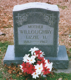 Nicey Elizabeth <I>Hoggard</I> Willoughby 
