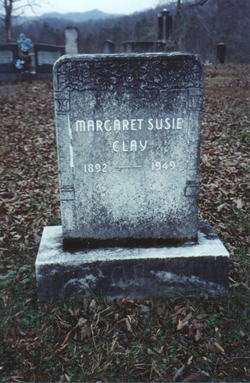 Margaret Susie <I>Craig</I> Clay 
