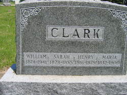 Sarah Ann <I>Moore</I> Clark 