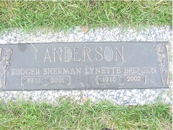 Ruby Lynette <I>Bronson</I> Anderson 