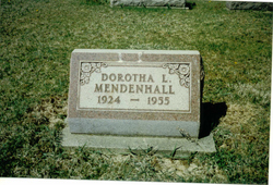Dorotha Lee <I>Hutton</I> Mendenhall 