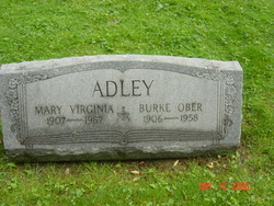 Mary Virginia <I>Morgan</I> Adley 