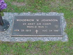 Woodrow Wilson Johnson 