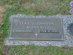 Texie Jackson Johnson 