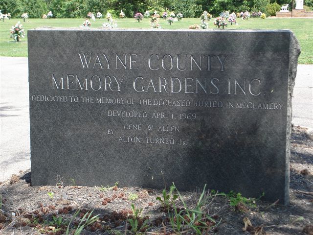 Wayne County Memorial Gardens