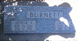 Jennie Katherine <I>Capes</I> Burnett 