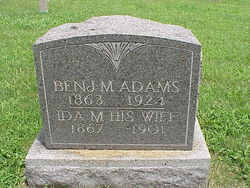 Ida M <I>Bridges</I> Adams 
