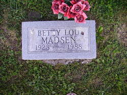 Betty Lou <I>Merriott</I> Madsen 