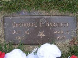Gertrude E. <I>Wright</I> Bartlett 