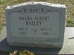 Melba Dorene <I>Albert</I> Bailey 