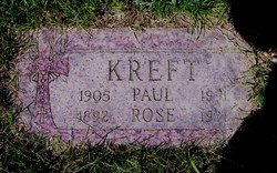 Rose E <I>Webb</I> Kreft 