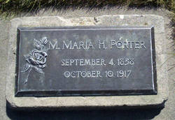Mary Maria <I>Hoyt</I> Porter 