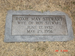 Roxie May <I>Blankenship</I> Stewart 