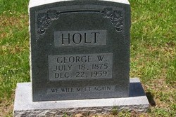 George W Holt 