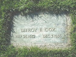 LeeRoy Francis Cox 