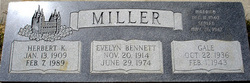 Evelyn <I>Bennett</I> Miller 