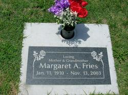 Margaret A. “Marge” <I>Reinhardt</I> Fries 