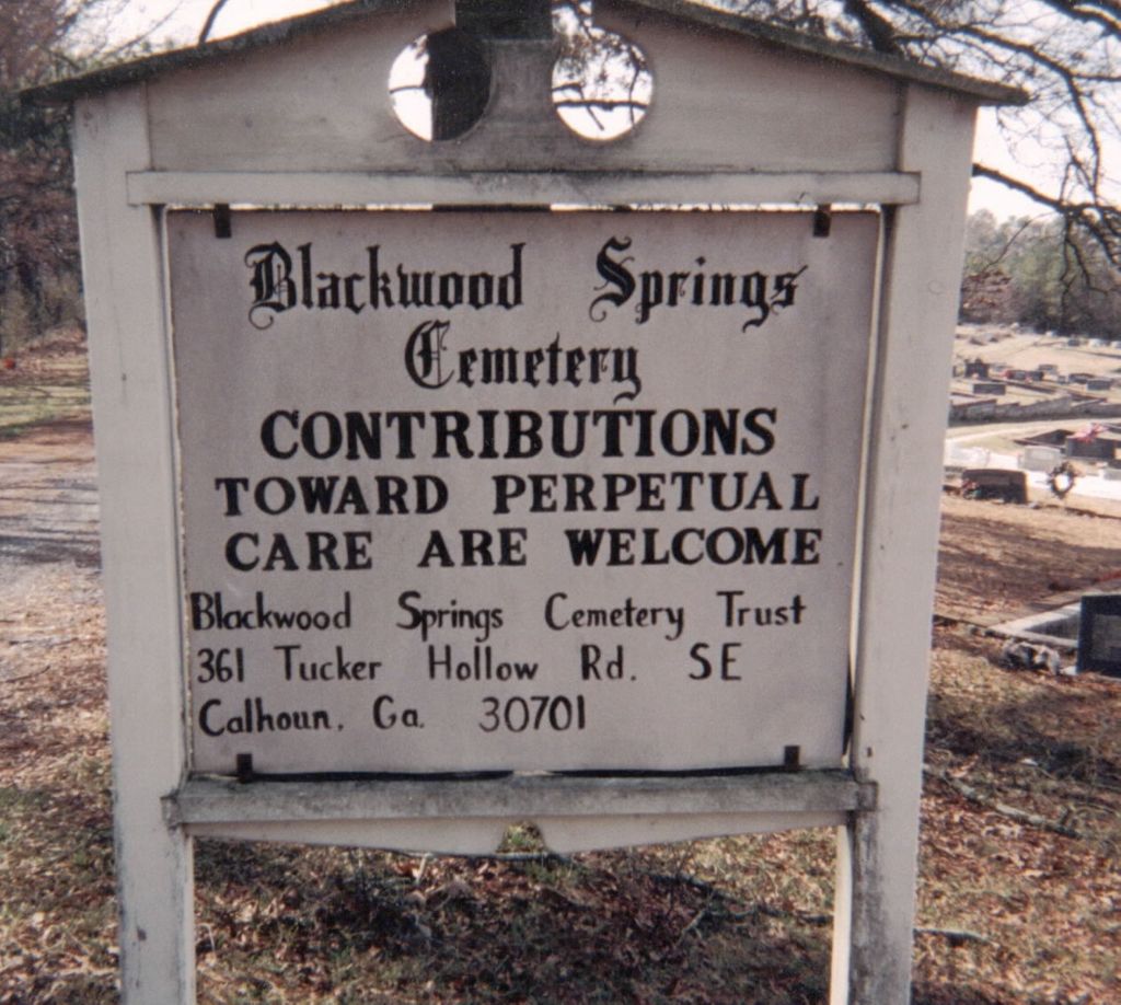 Blackwood Springs Cemetery