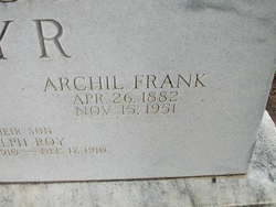 Archil Frank Cyr 