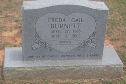 Freda Gail Burnett 