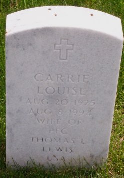 Carrie Louise Lewis 