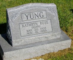 Catherine Rose <I>Hahn</I> Liles Yung 