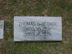 Thomas L. “Tommie” McDade 