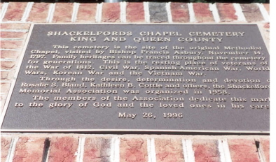 Shackelfords Chapel Cemetery