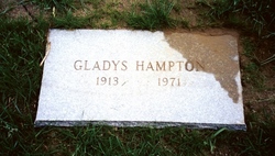 Gladys <I>Riddle</I> Hampton 