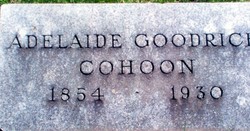 Adelaide <I>Goodrich</I> Cohoon 