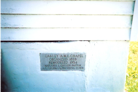 Oakley Chapel Cemetery