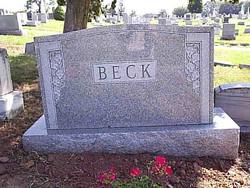 Clara <I>Leedy</I> Beck 