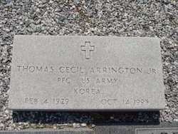 PFC Thomas Cecil Arrington Jr.