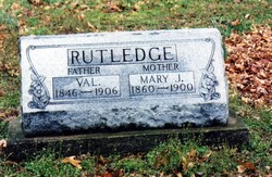 Mary Jane <I>Reynolds</I> Rutledge 